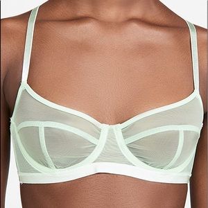 Fleur du Mal Tricot Balconette Bra (32D)